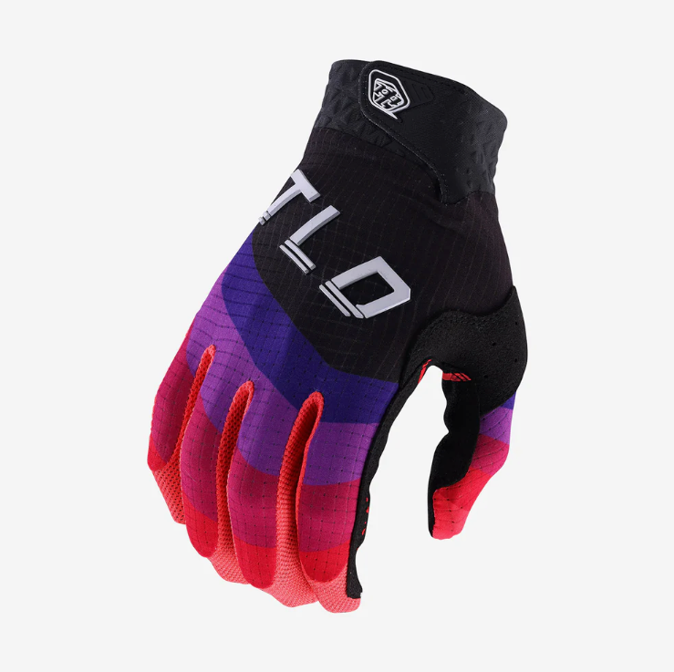 Guantes MTB Troy Lee Designs Air Reverb Black / Glo Red